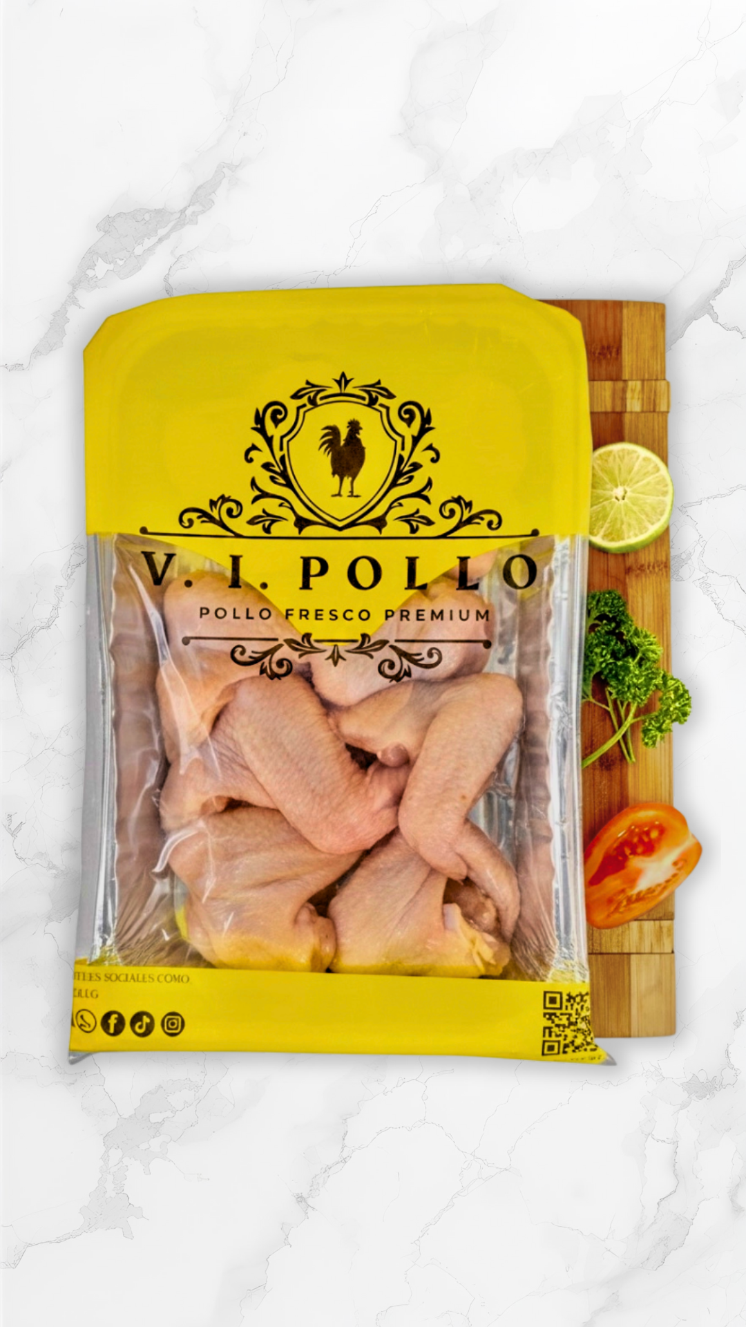 Pack X16 Alitas de V.I.Pollo